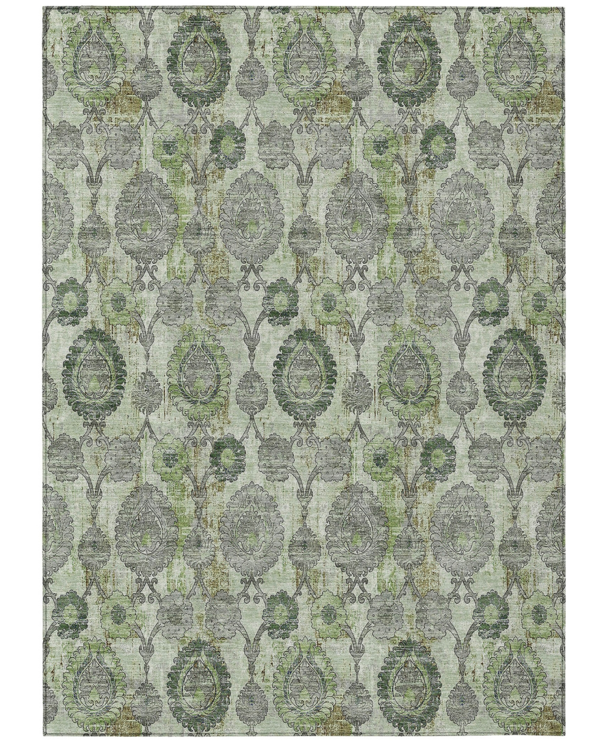 Addison Chantille Acn821 8'x10' Area Rug In Green