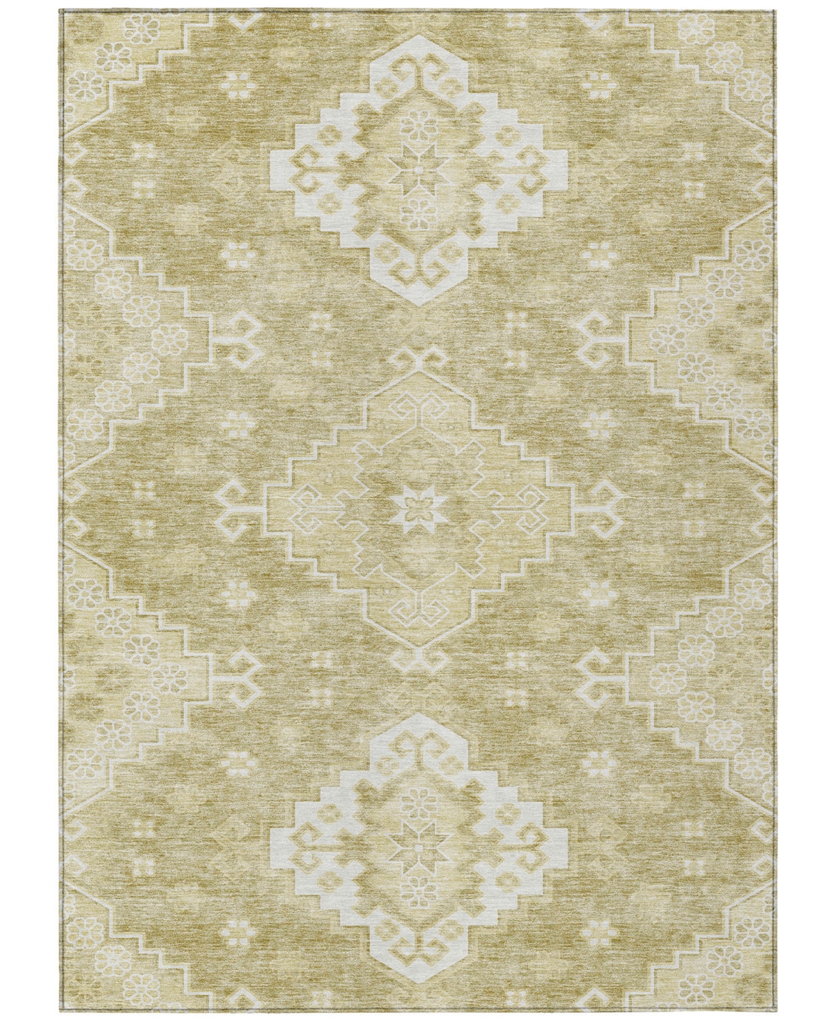 Addison Chantille Acn847 8'x10' Area Rug In Wheat