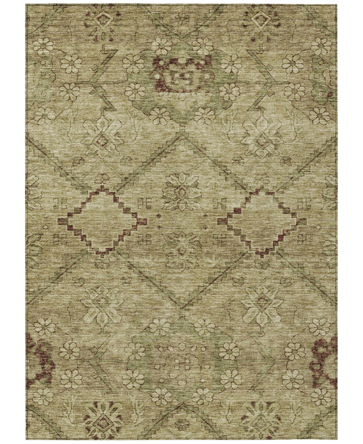 Addison Chantille Acn842 9'x12' Area Rug In Brown