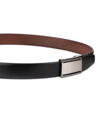 Men's 2-In-1 Reversible AlfaTech Custom Fit Pressure Locking Plaque Buckle Belt