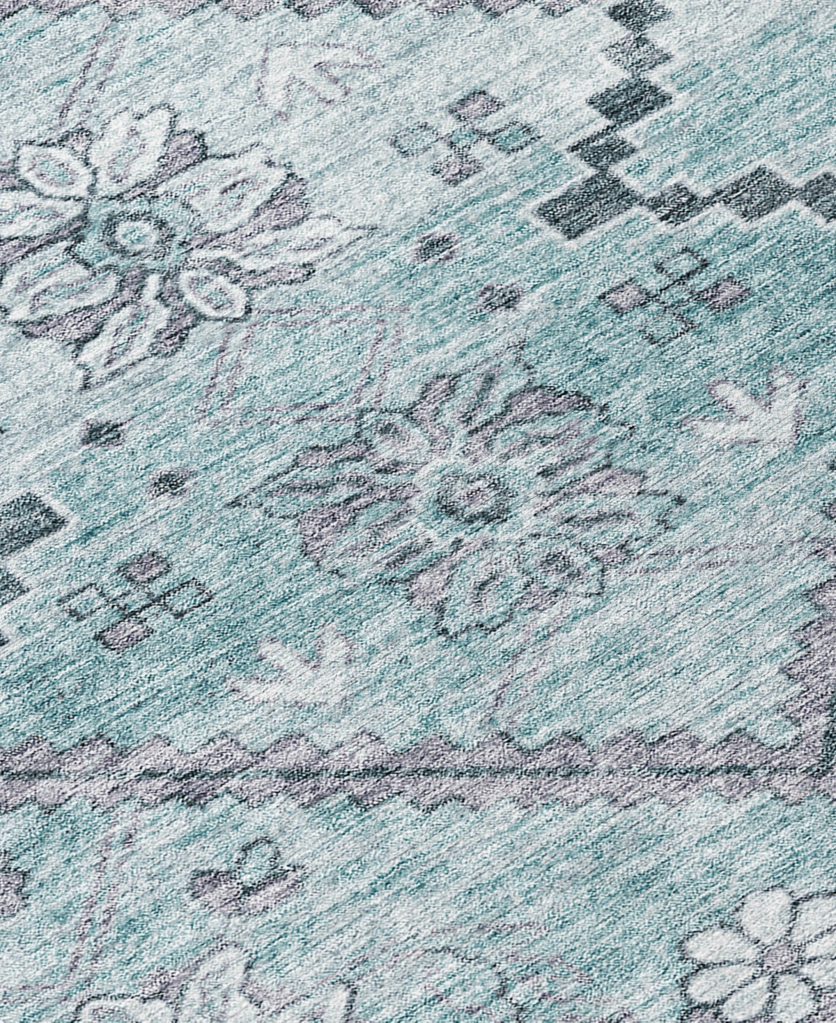 Addison Chantille Acn841 2'6"x3'10" Area Rug In Teal