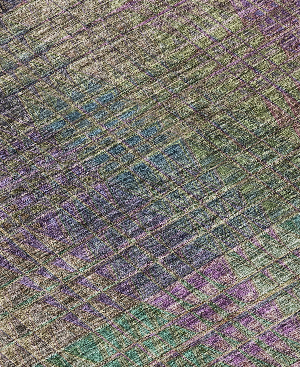 Addison Chantille Acn828 2'3"x7'6" Runner Area Rug In Plum