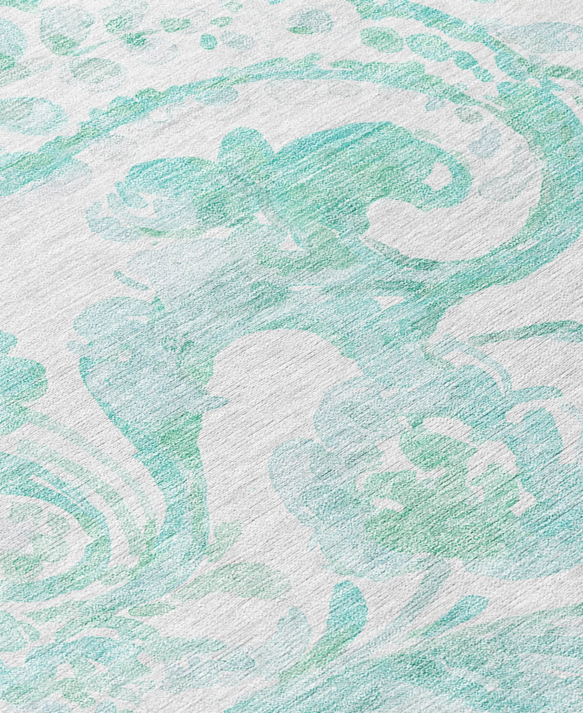 Addison Chantille Acn835 8'x10' Area Rug In Turquoise