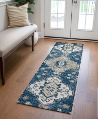 Chantille Machine Washable ACN846 2'3"x7'6" Runner Area Rug