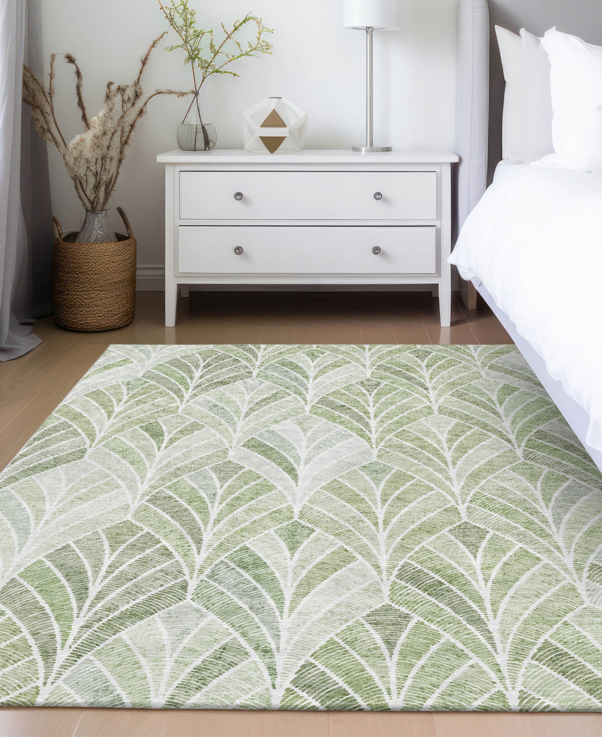 Addison Chantille Acn851 3'x5' Area Rug In Sage