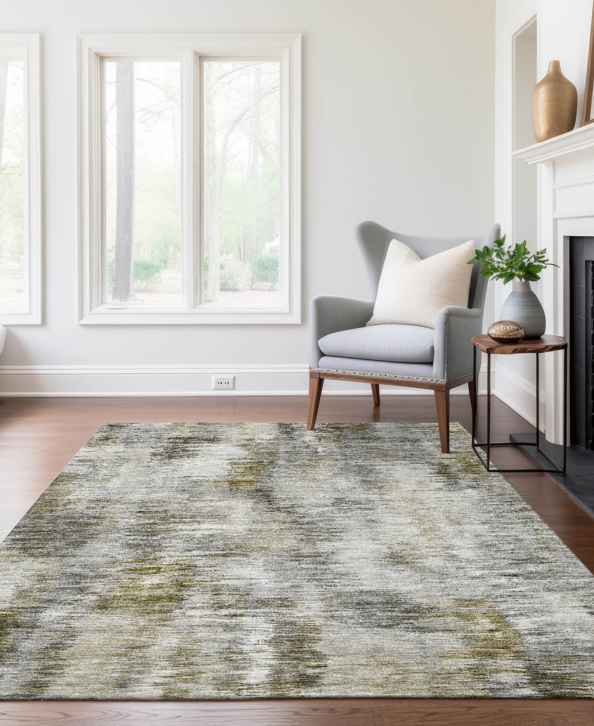 Addison Chantille Acn813 9'x12' Area Rug In Mocha