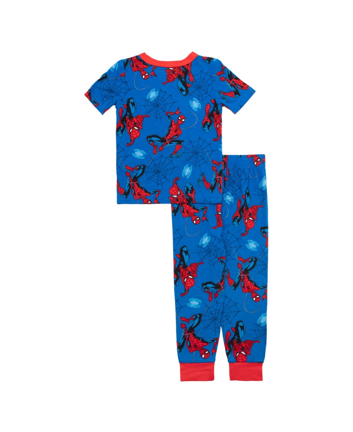 Spider-man Toddler Boys Short Sleeve T-shirt And Pant, 2-piece Pajama Set In Assorted