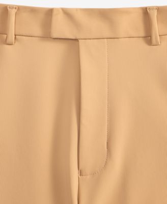 Men's Classic-Fit Solid Stretch Suit Pants, Created for Macy's 