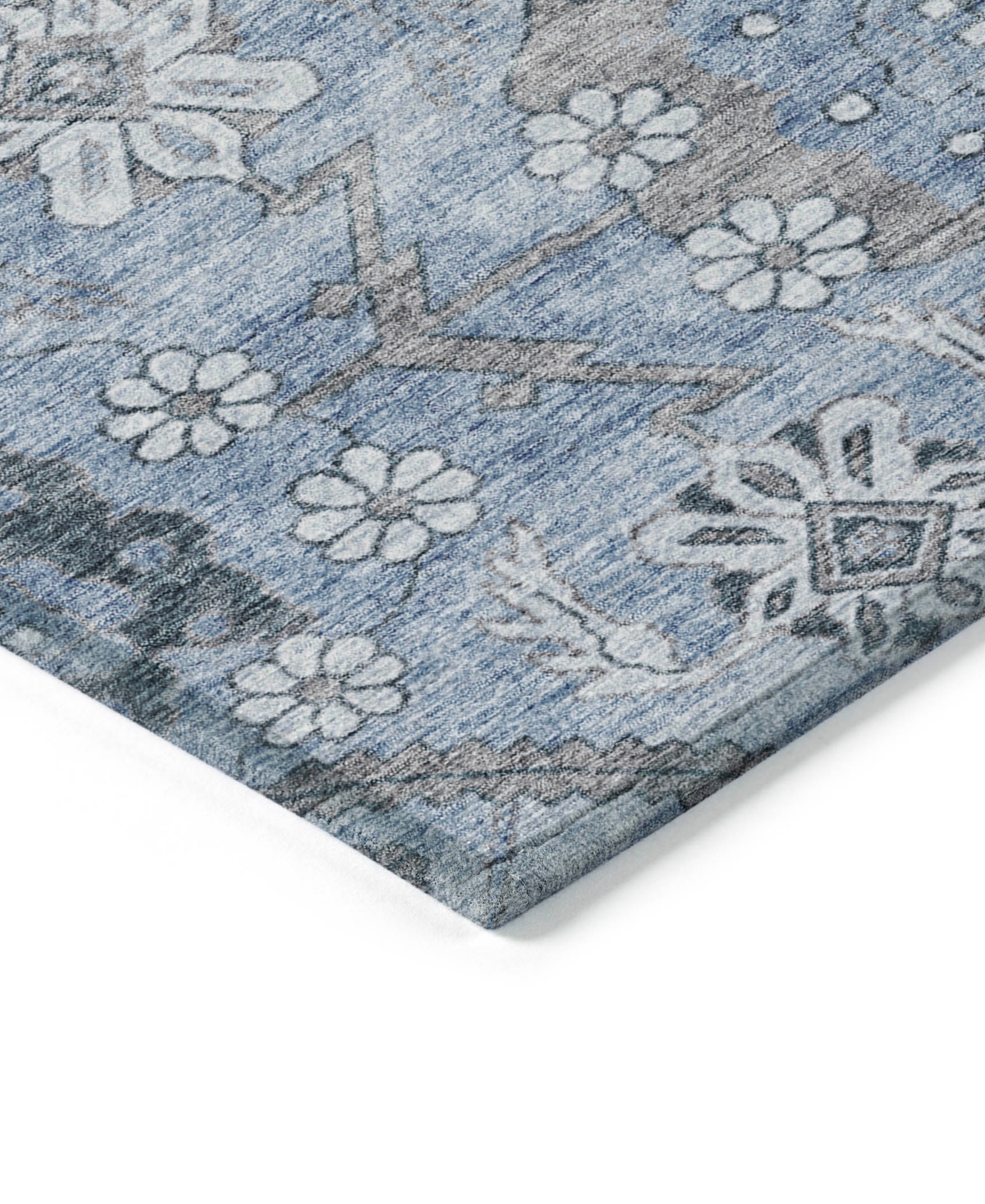 Addison Chantille Acn841 2'3"x7'6" Runner Area Rug In Blue