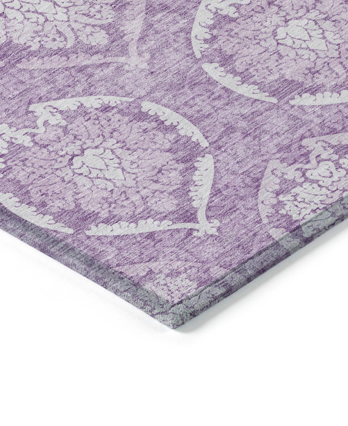 Addison Chantille Acn810 8'x10' Area Rug In Plum