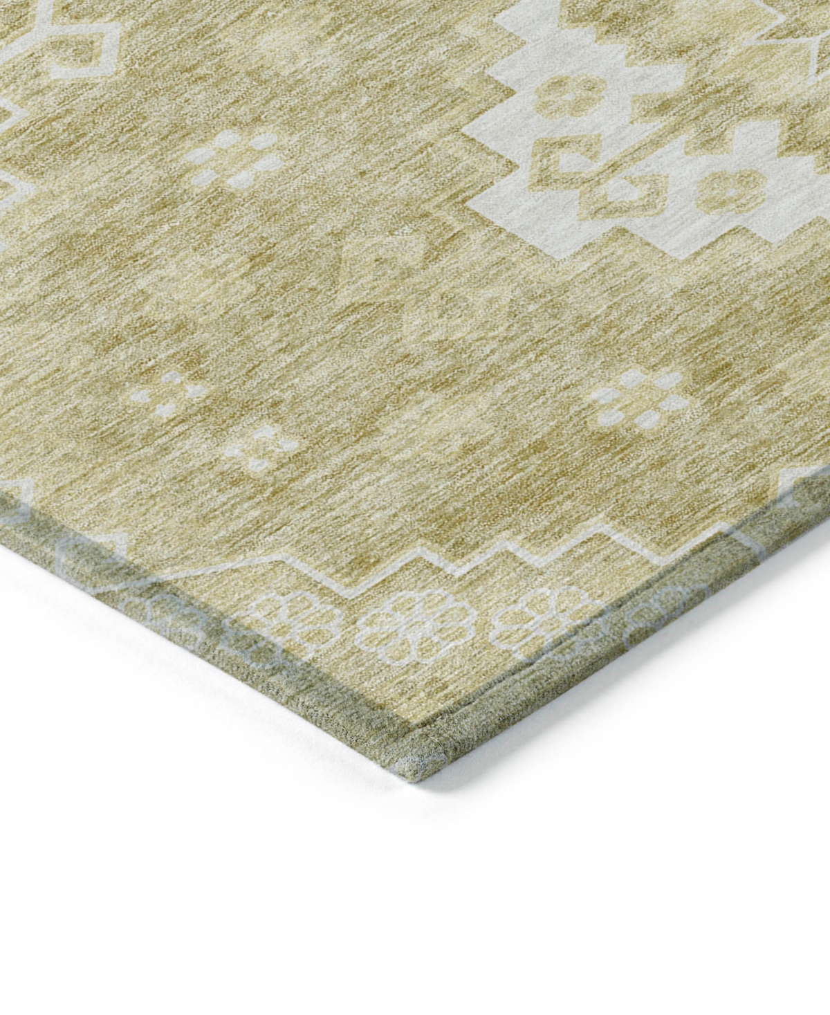 Addison Chantille Acn847 8'x10' Area Rug In Wheat