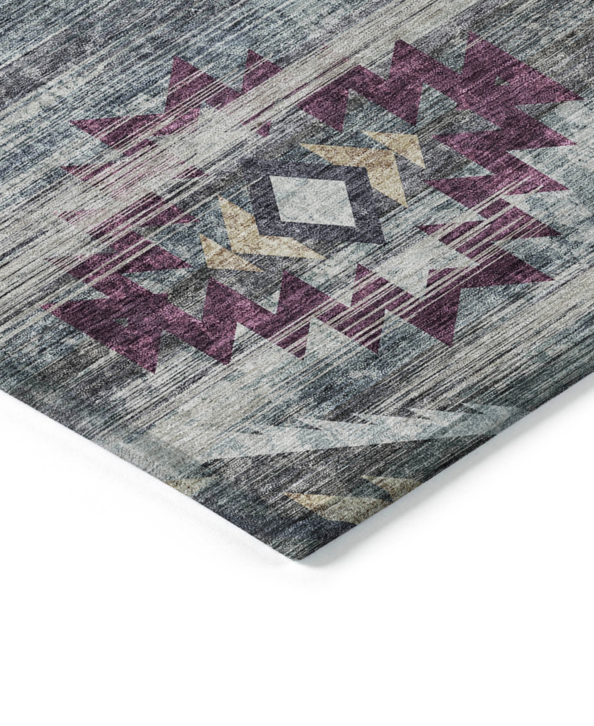 Addison Chantille Acn836 5'x7'6" Area Rug In Gray