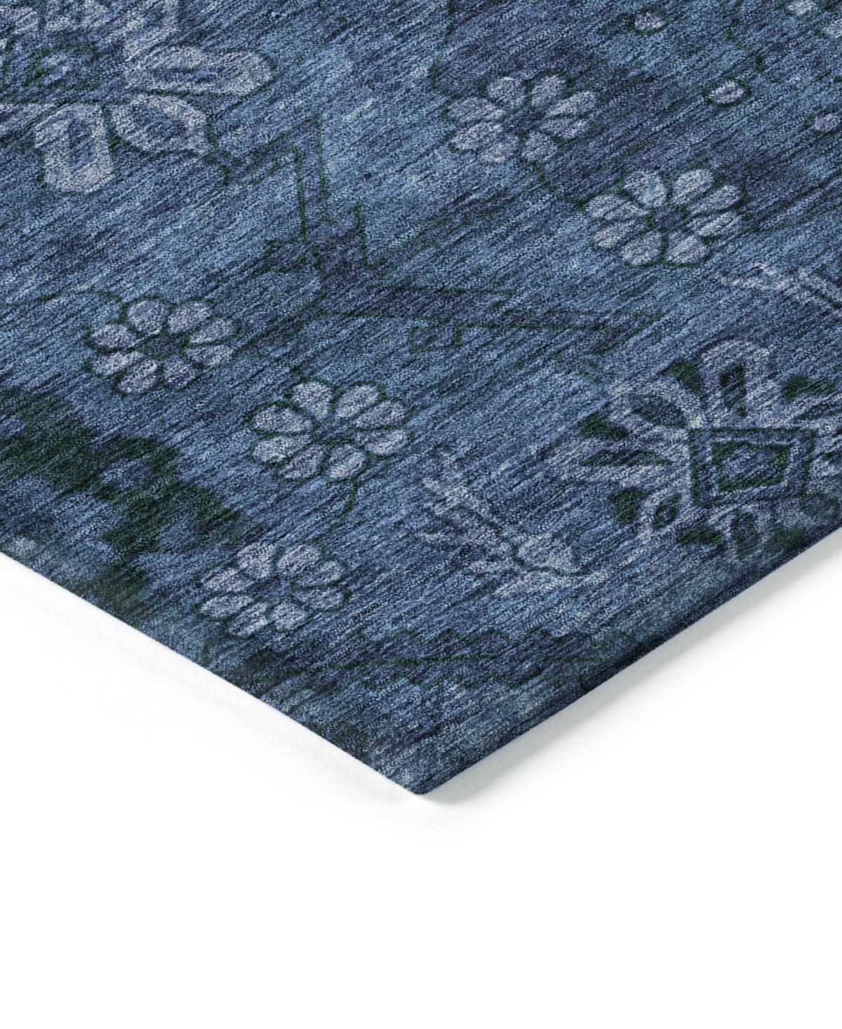 Addison Chantille Acn842 9'x12' Area Rug In Navy