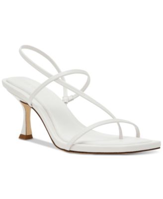 Steve Madden - Women's Locke Strappy Mid-Heel Dress Sandals