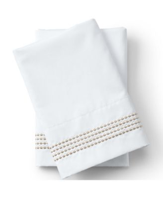 400 Thread Count Sateen Embroidered Pillowcases