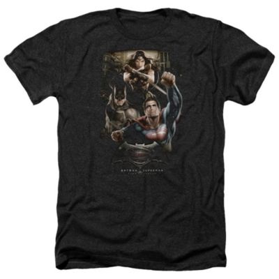 Men's Three In Action Adult Heather Tee / T-Shirt