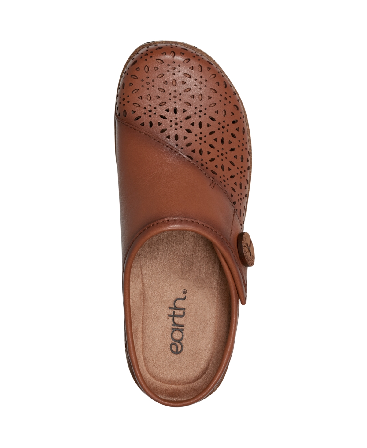 EARTH WOMEN'S ERINN CUTOUT SLIP-ON CLOGS 