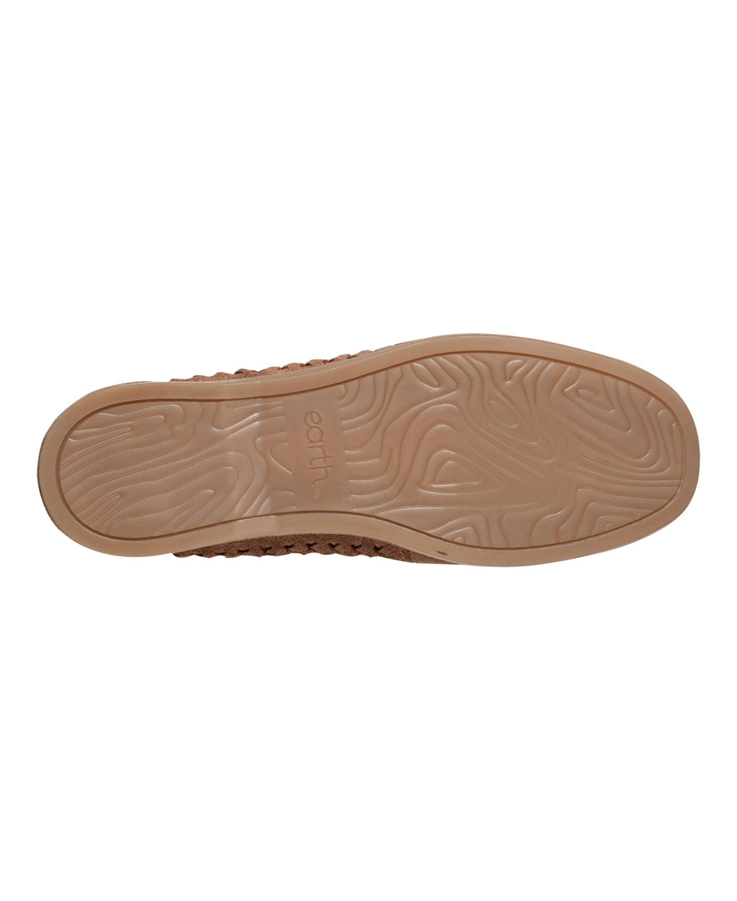 Женские туфли Earth Wishing Woven Slip-On Boat, цвет: Коньячный замшевый — фото 5