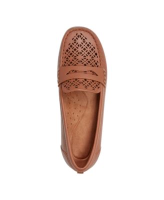 Women's Remi Cutout Slip-On Penny Loafers