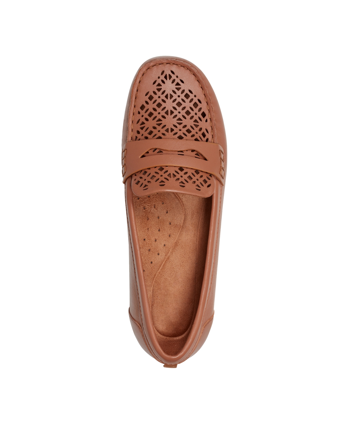 EARTH WOMEN'S REMI CUTOUT SLIP-ON PENNY LOAFERS 