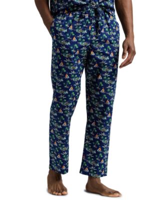 Men's Printed Woven Pajama Pants