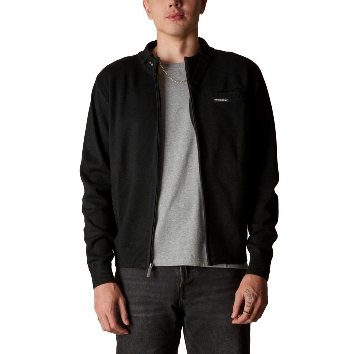 Мужские Members Only Men's Big & Tall Iconic Racer Sweater — фото 1