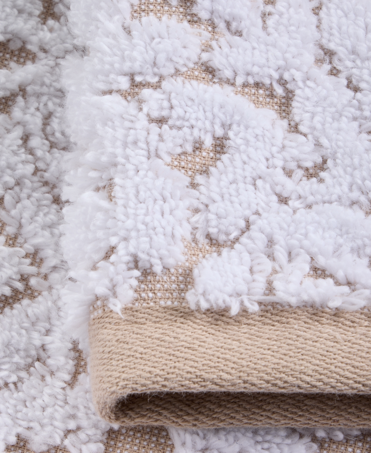Charter Club Signature Boxwood Washcloth, 13" X 13", Exclusively At Macy's In Sesame