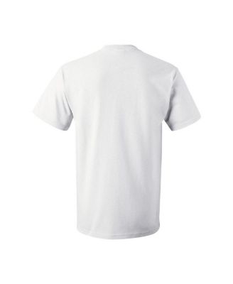 Mens Folded And Distressed Short Sleeve Adult Tee / T-Shirt
