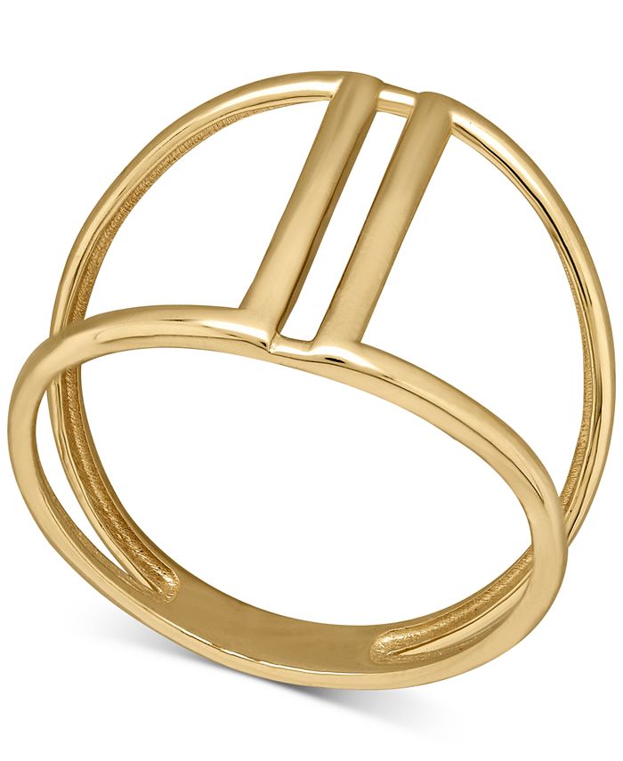 Macy's Openwork Ring in 14k Gold - Macy's