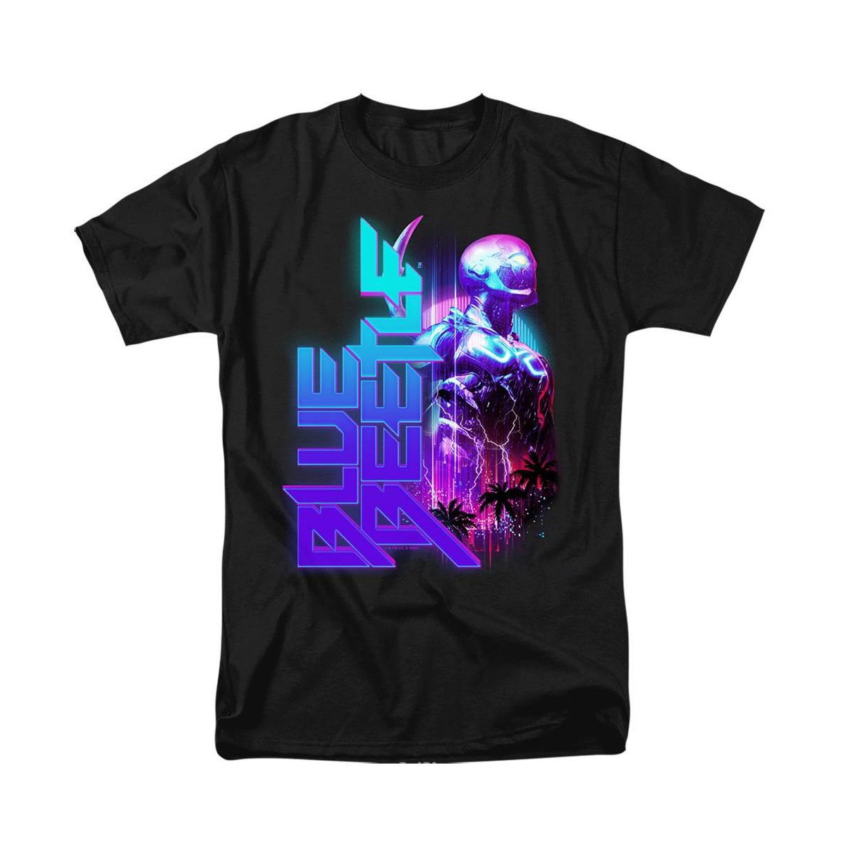 Men's Lightning Short Sleeve Adult Tee / T-Shirt - Black