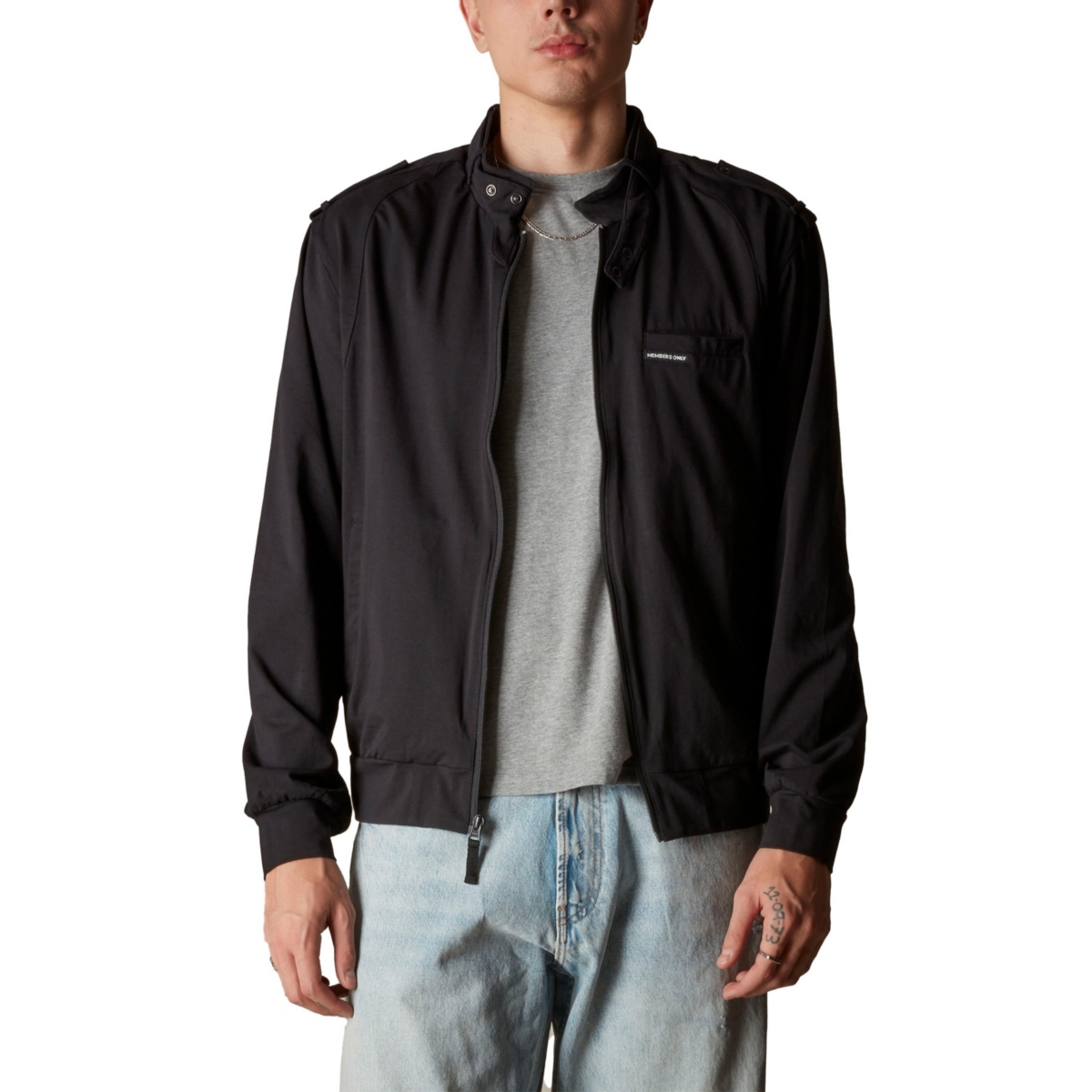 Men's Athletic Club Jacket - Grey