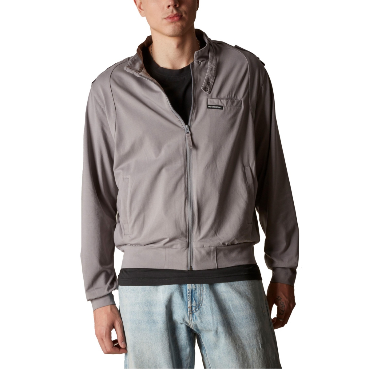 Men's Athletic Club Jacket - Grey