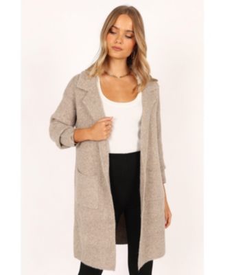 Womens Skylar Open Front Coatigan