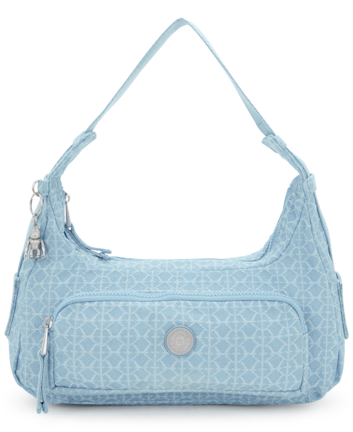 Kipling Karis Small Shoulder Bag In Light Denim