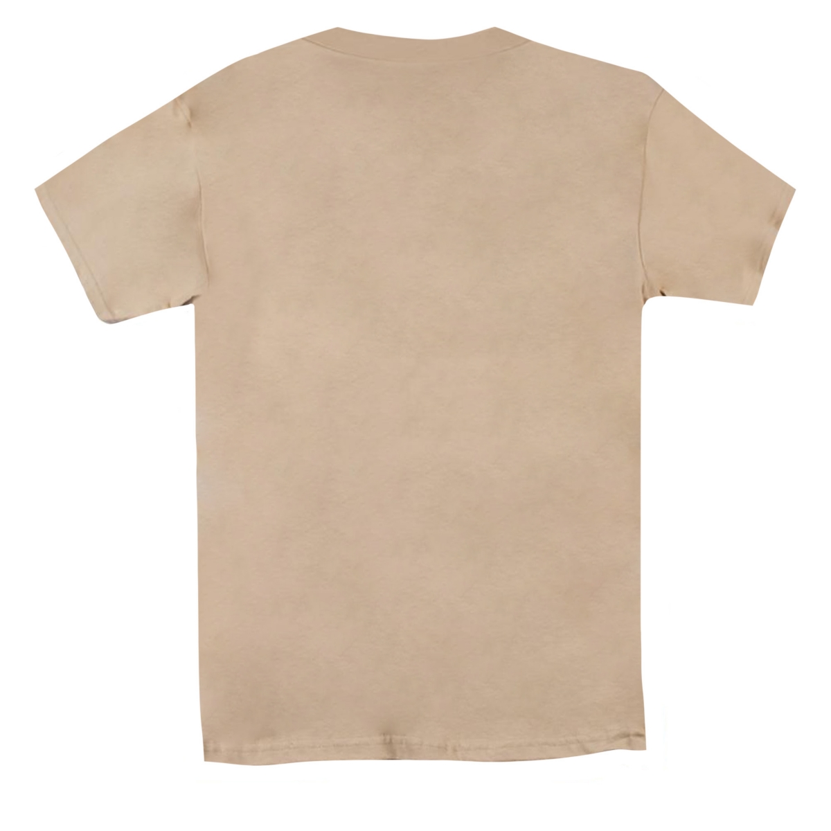 Mens Vizzini Crest Short Sleeve Adult Tee / T-Shirt - Open brown