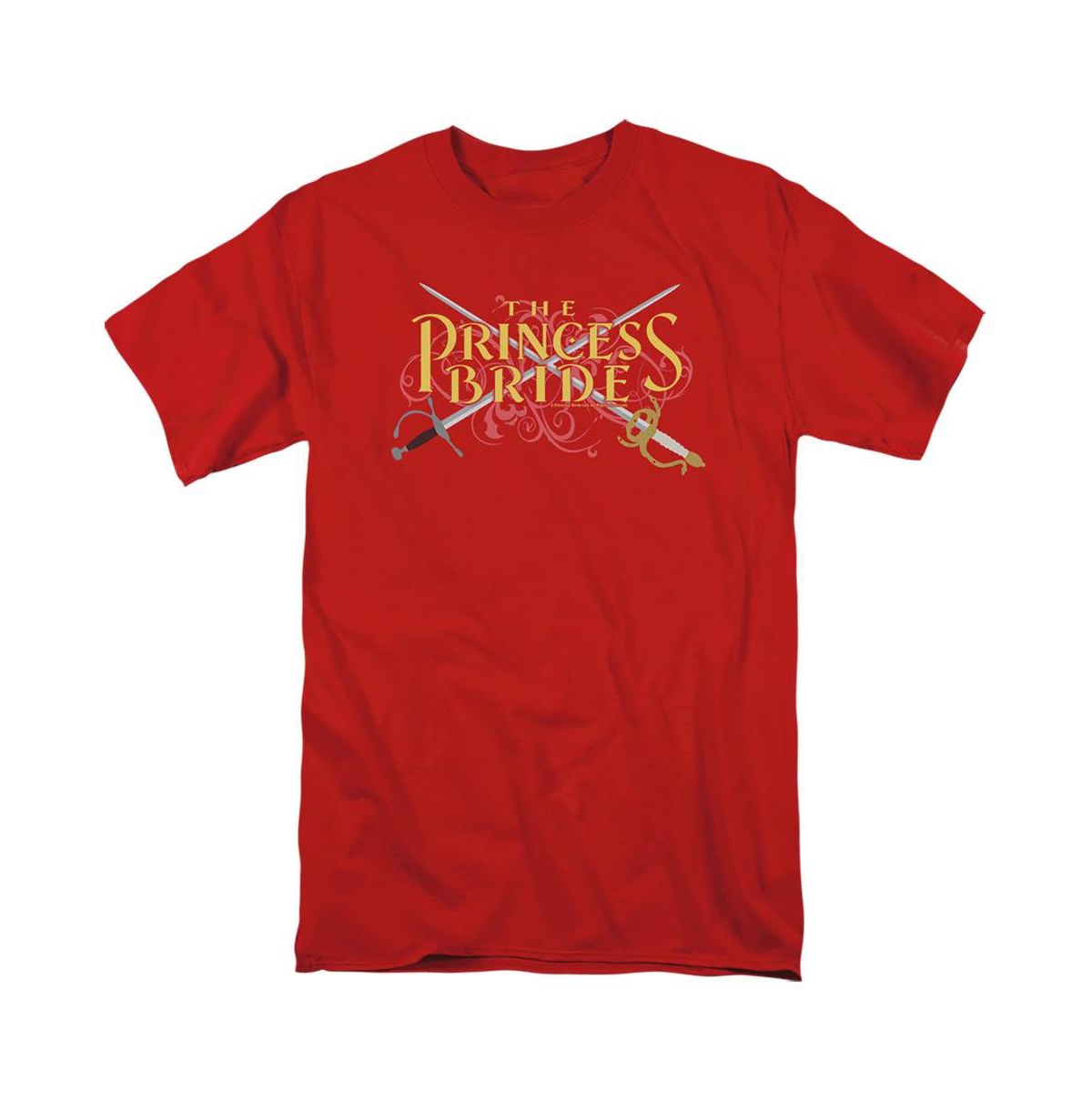 Mens Swords Short Sleeve Adult Tee / T-Shirt - Red