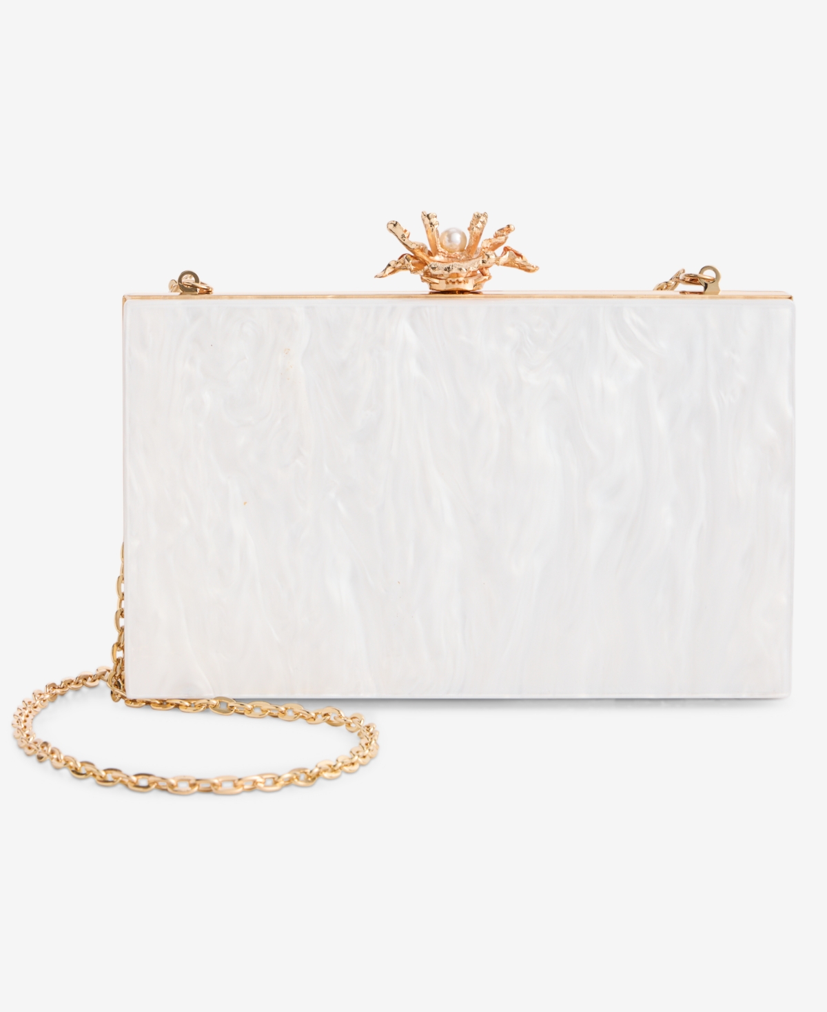 Floral Mini Acrylic Clutch Crossbody, Exclusively at Macy's - Prlz Acrylic