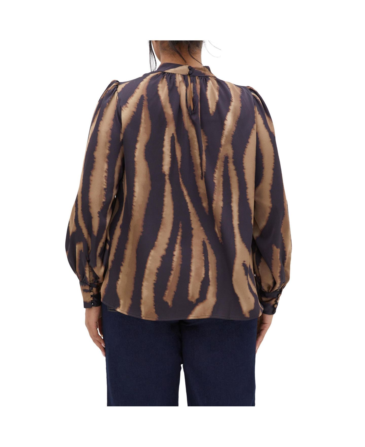 Женский топ CITY CHIC Plus Size Untamed, цвет: Brandy Untamed — фото 2