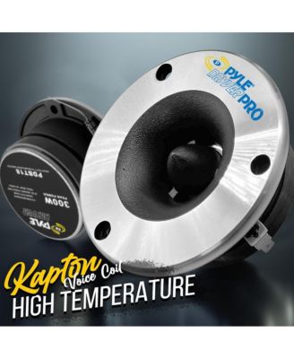 3.75'' Bullet Titanium Horn Tweeter, 300W, Aluminum
