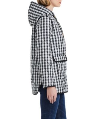 Women's Diamond Quilted A-line Jacket