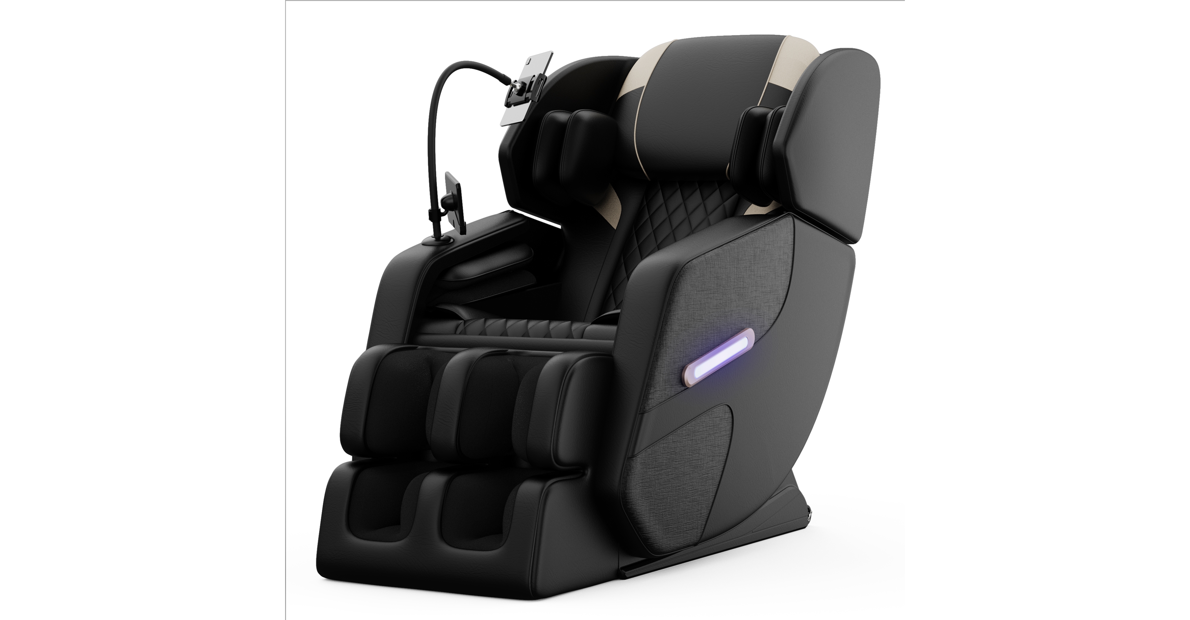 Massage Chair Full Body Air Pressure, Massage Chair Recliner, Lower Back and Calf Heating, Customizable Features and Zero Gravity Modes