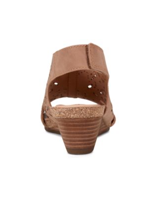 Women's Halin Cutout Slingback Wedge Sandals