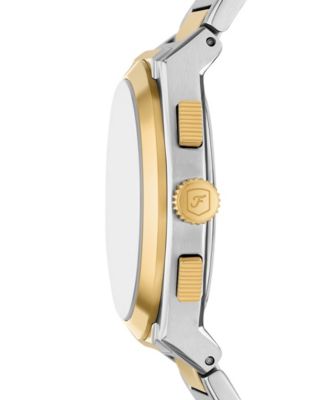 Men's Everett Chronograph Two-Tone Stainless-Steel Watch, 44mm