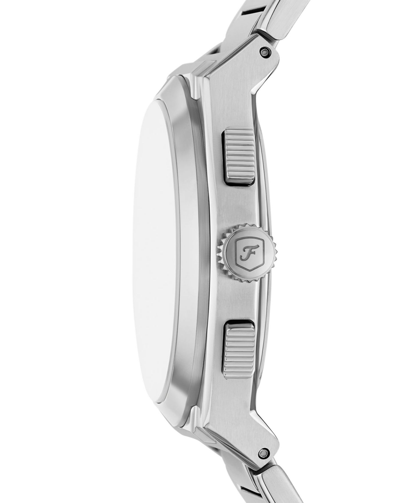 Мужские часы Fossil Everett Chronograph Stainless Steel Watch, 44mm — фото 2