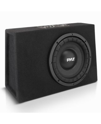 Slim Subwoofer Box System, 10'' 500W, Truck Audio Enclosure
