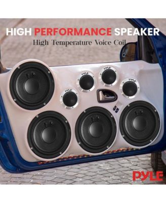 Titanium Dome Tweeter, 1.0'' Voice Coil, 80W Max, 4-Ohm, Aluminum Housing