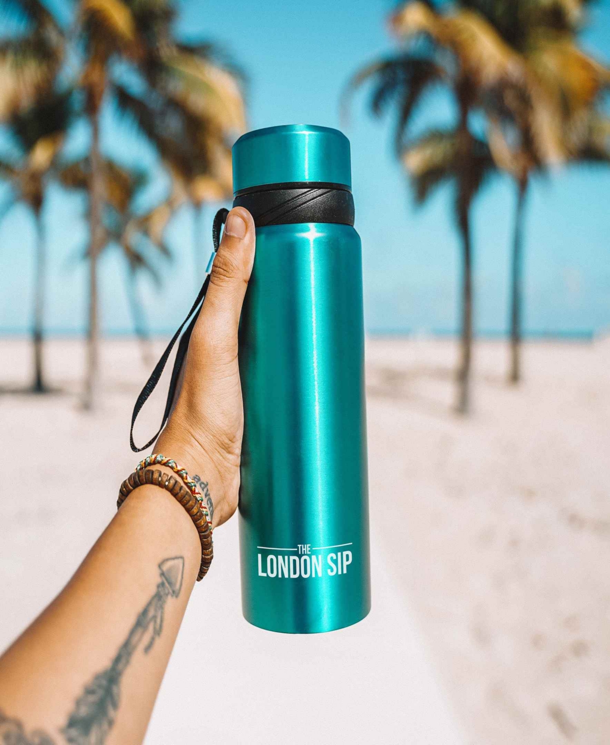London Sip 16 Oz. Travel Tea Infuser In Blue