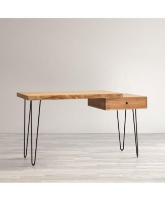 Nature's Edge Solid Acacia Desk with Drawer