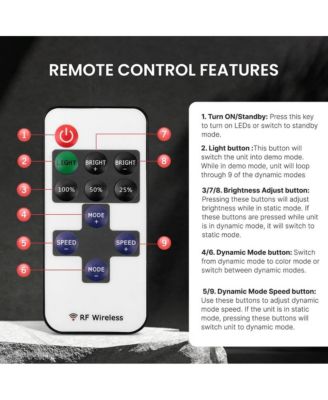 Dual Subwoofer Box System, 8'' Vented Enclosure, 800W Max, LED Lights