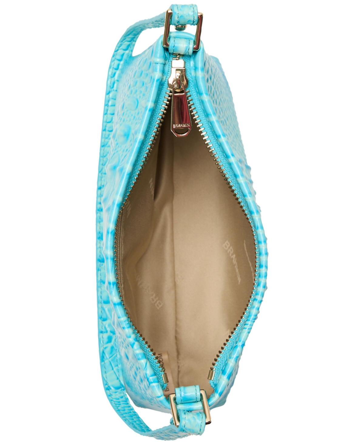 BRAHMIN LORELEI MELBOURNE EMBOSSED LEATHER SHOULDER